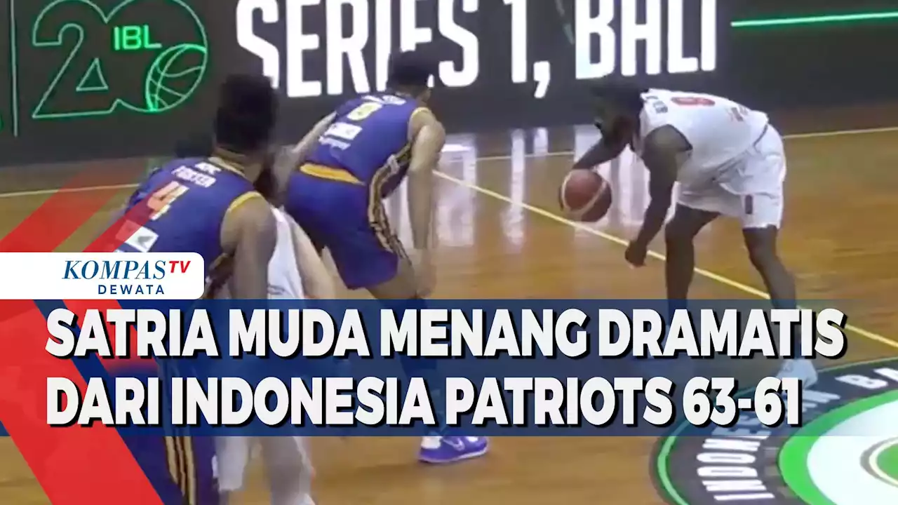 Satria Muda Unggul Dramatis Dari Indonesia Patriots 63-61