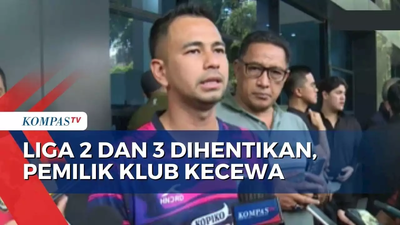 Ungkapan Kekecewaan Para Pemilik Klub Karena Liga 2 dan 3 Dihentikan!