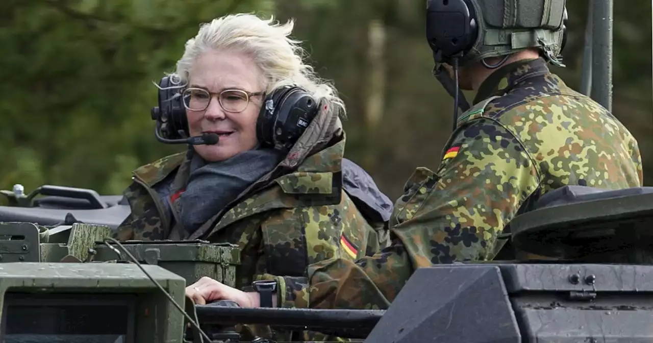 Germany's defense minister resigns amid heavy criticism over Ukraine