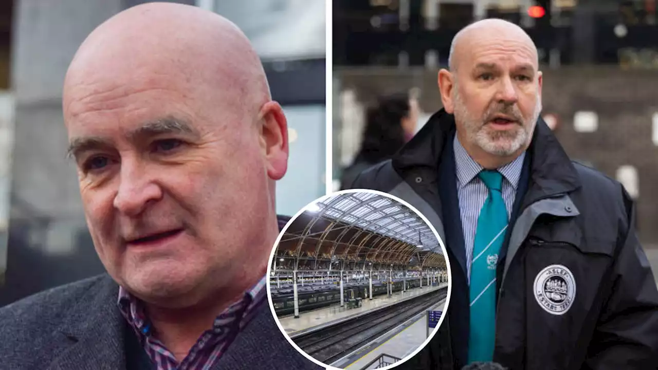 Train drivers set to strike on two days in next month in long-running pay dispute, RMT and Aslef unions announce