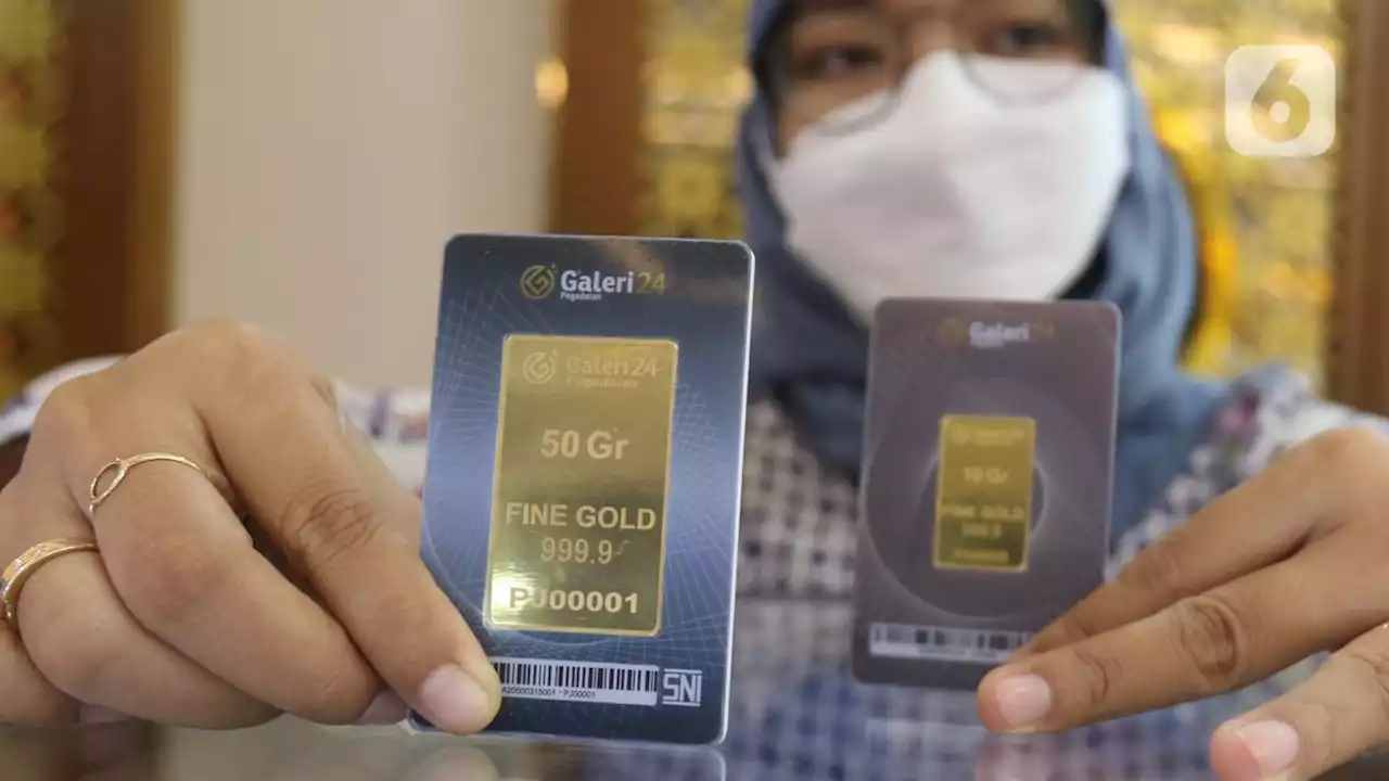 Harga Emas Pegadaian Turun Semua, Tapi Ukuran 1 Gram Masih di Atas Rp 1 Juta