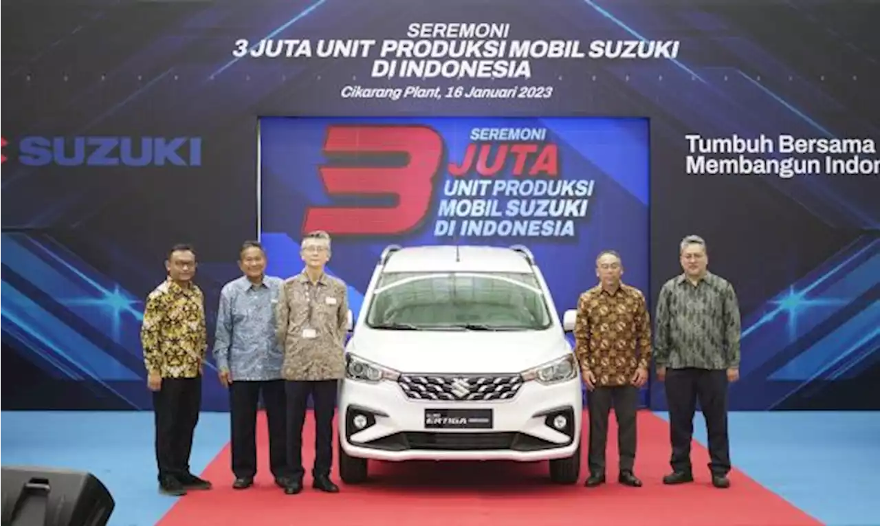 Suzuki Indonesia Rayakan Produksi Tiga Juta Unit Mobil