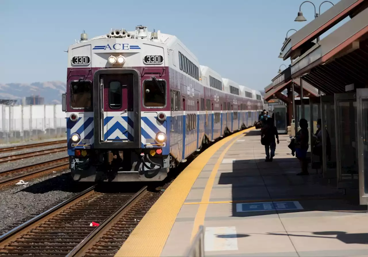 ACE train stalled after it was struck by mudslide near Niles Canyon