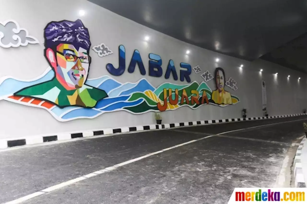 Foto : Keindahan Underpass Dewi Sartika di Depok Usai Diresmikan Ridwan Kamil | merdeka.com