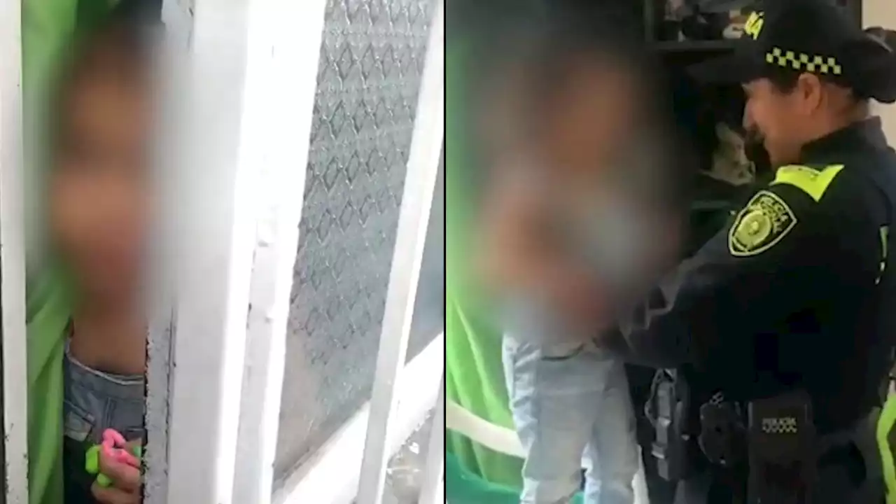 [VIDEO] Mujer dejó a su hija de dos años encerrada en una casa en Bogotá