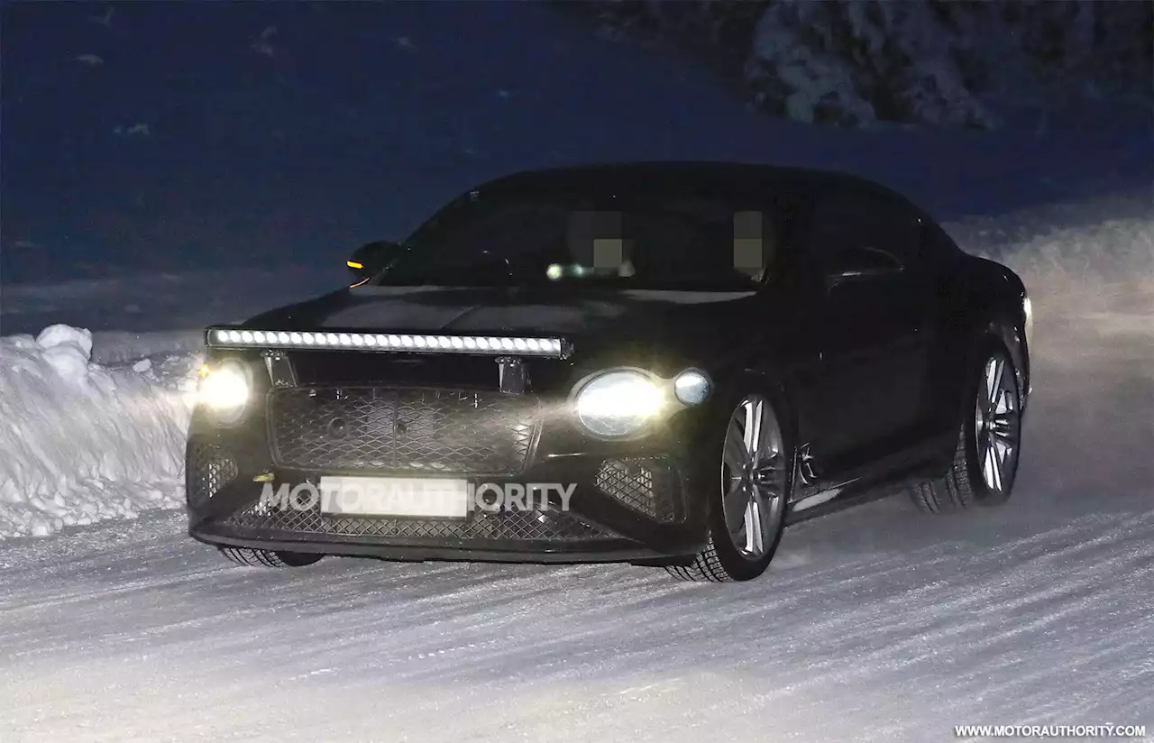 2025 Bentley Continental GT spy shots