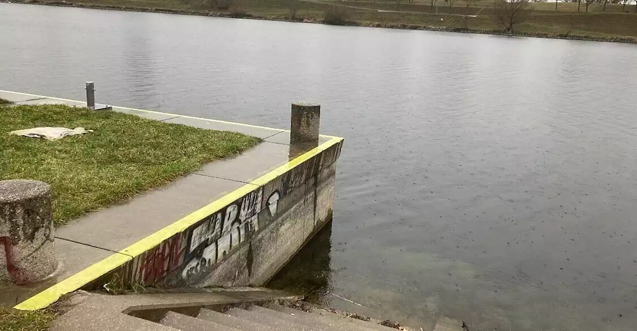 Blut, Plazenta und Nabelschnur an der Donau in Wien gefunden