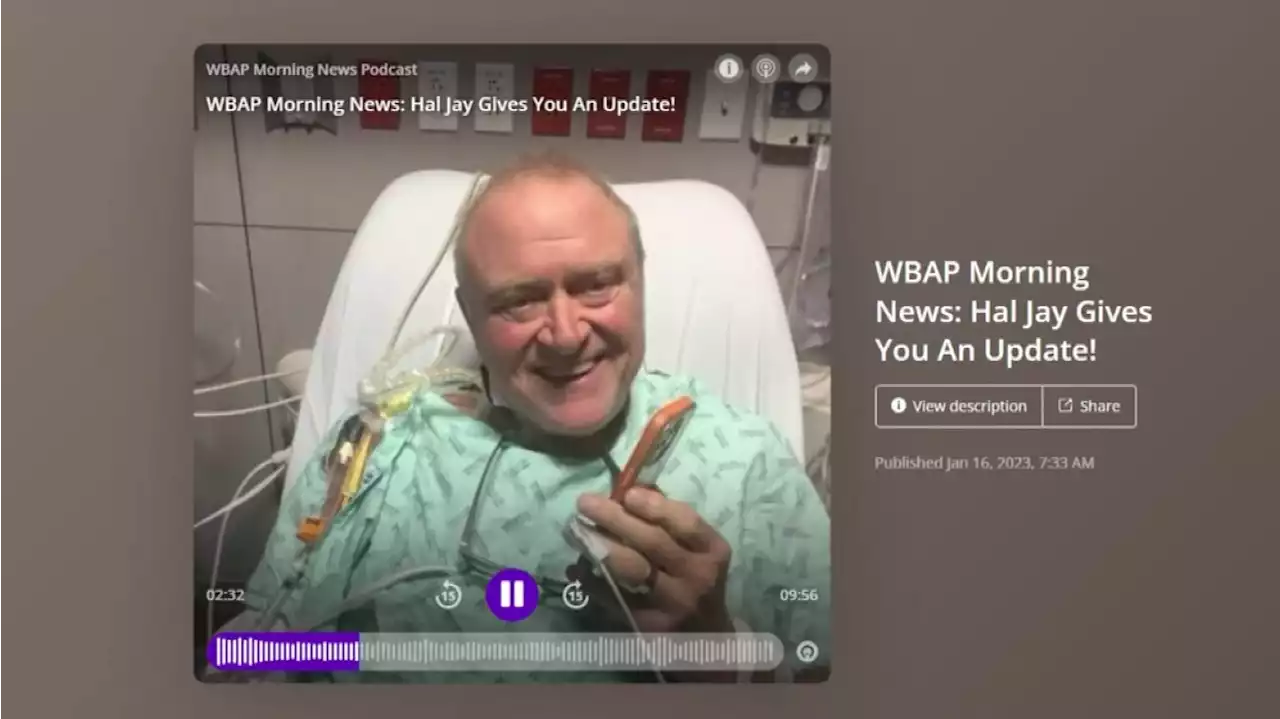 ‘Your Heart's Done' Doctor Tells WBAP 820 Radio Host Hal Jay