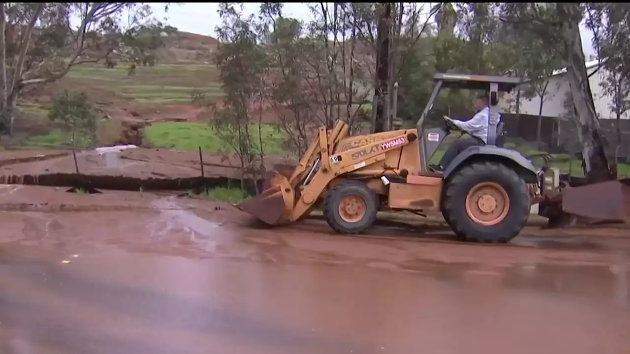 Mudslides, Flooding Plague San Diego's North County, Hit Hard By Atmospheric Rivers