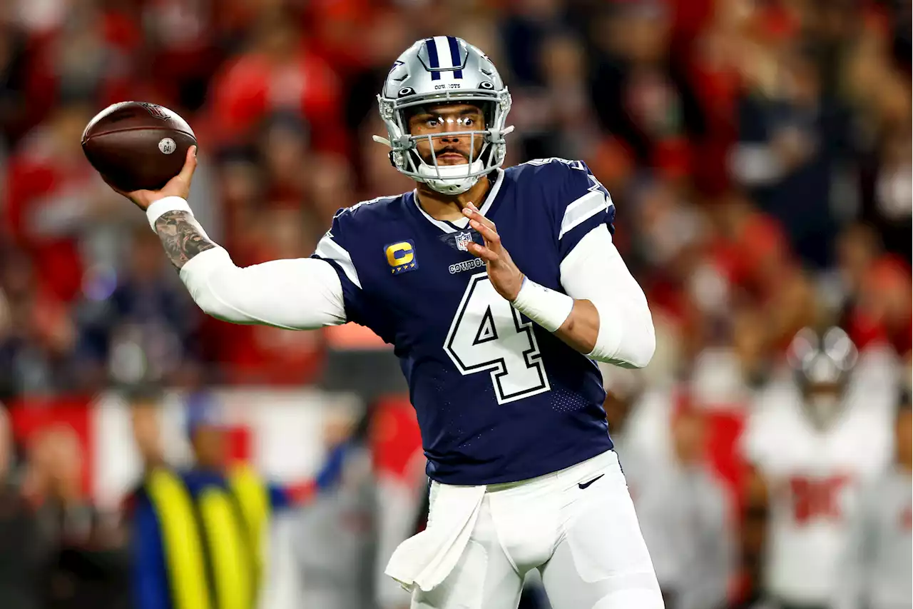 Dak Prescott Breaks One Cowboys Playoff Record, Ties Another in Win Over Bucs