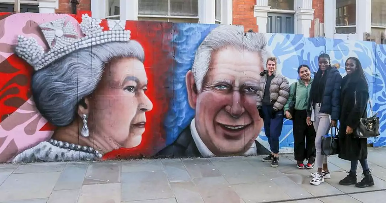 Northants King Charles mural mocked for looking 'like a Spitting Image puppet'