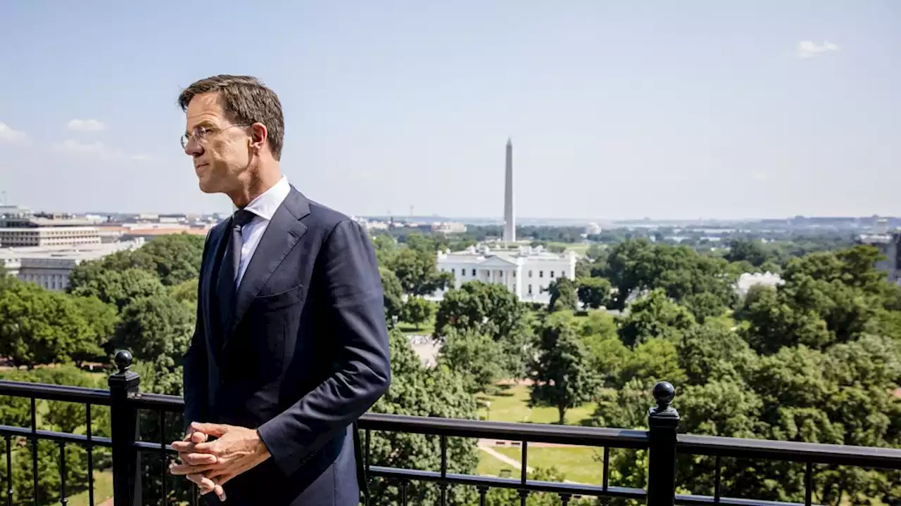 Rutte bespreekt gevoelige thema's met Biden in Witte Huis