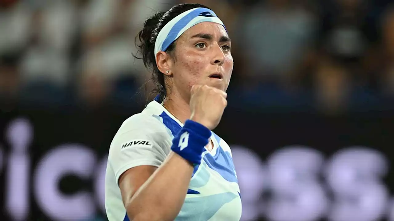 Jabeur komt bij Australian Open met schrik vrij tegen Zidansek