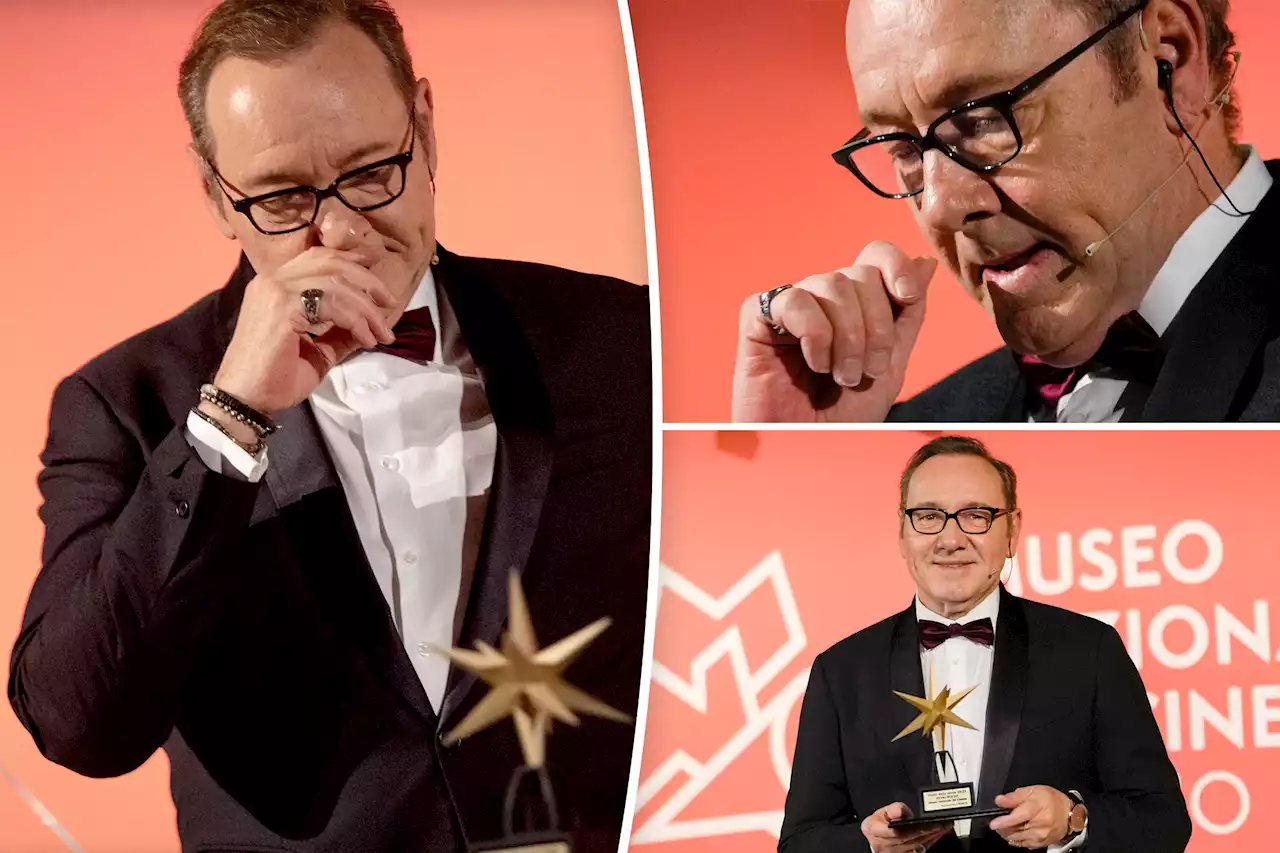 Kevin Spacey thanks film museum for having ‘the balls’ to honor him with award