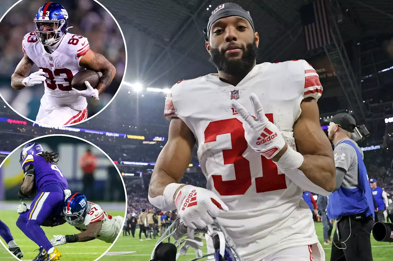 Unheralded Giants making huge impact with critical plays in playoff run