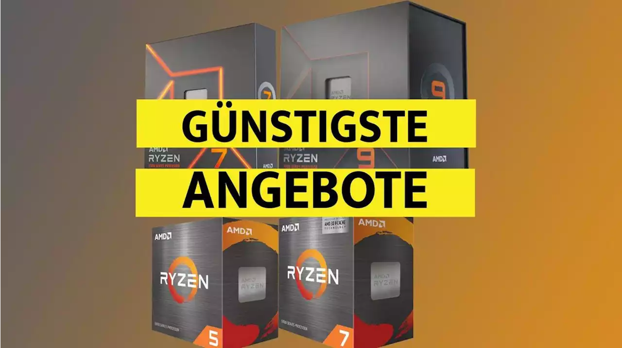 AMD-CPU kaufen: Hier die besten Angebote, Ryzen 7 5800X3D immer günstiger