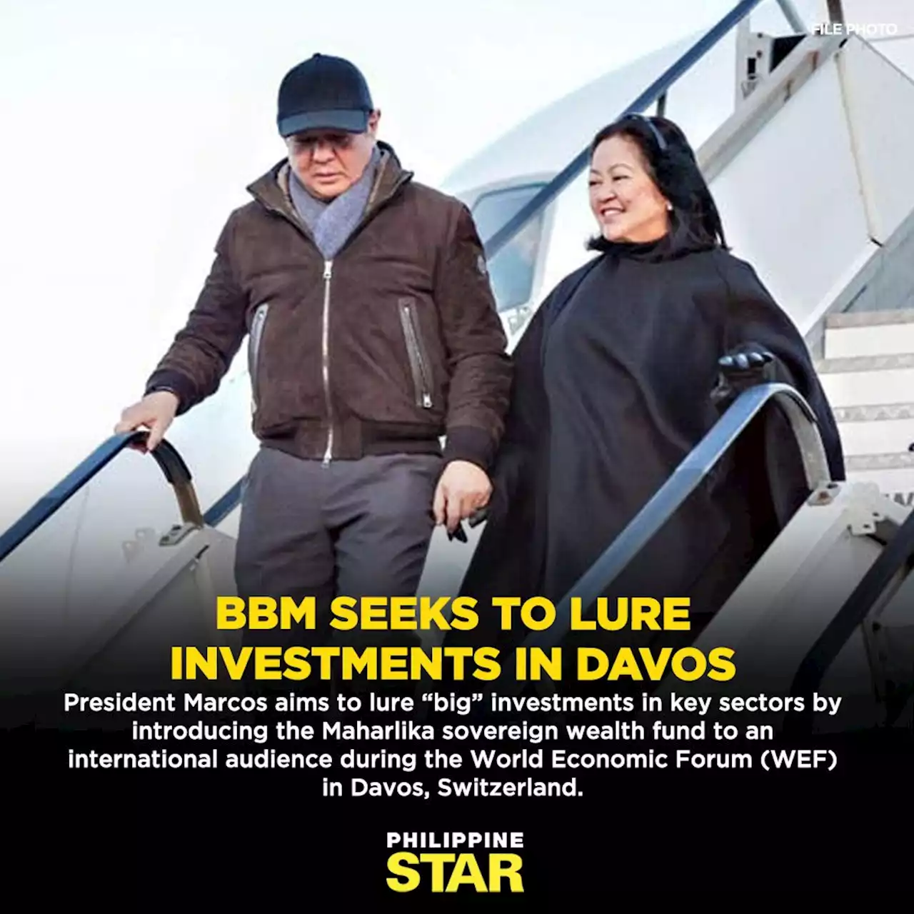 BBM Seeks To Lure Investments In Davos | OneNews.PH