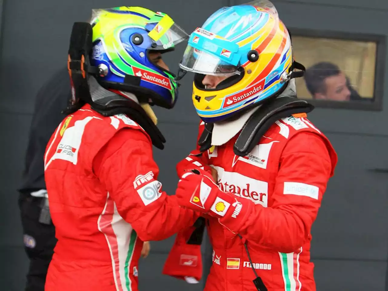 Felipe Massa says Ferrari were 'splitting' when Fernando Alonso was his team-mate