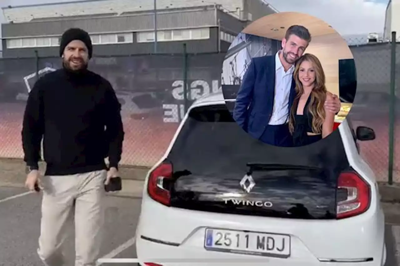 Revelan detalle sobre la placa del Twingo que manejó Piqué como respuesta a Shakira - Pulzo