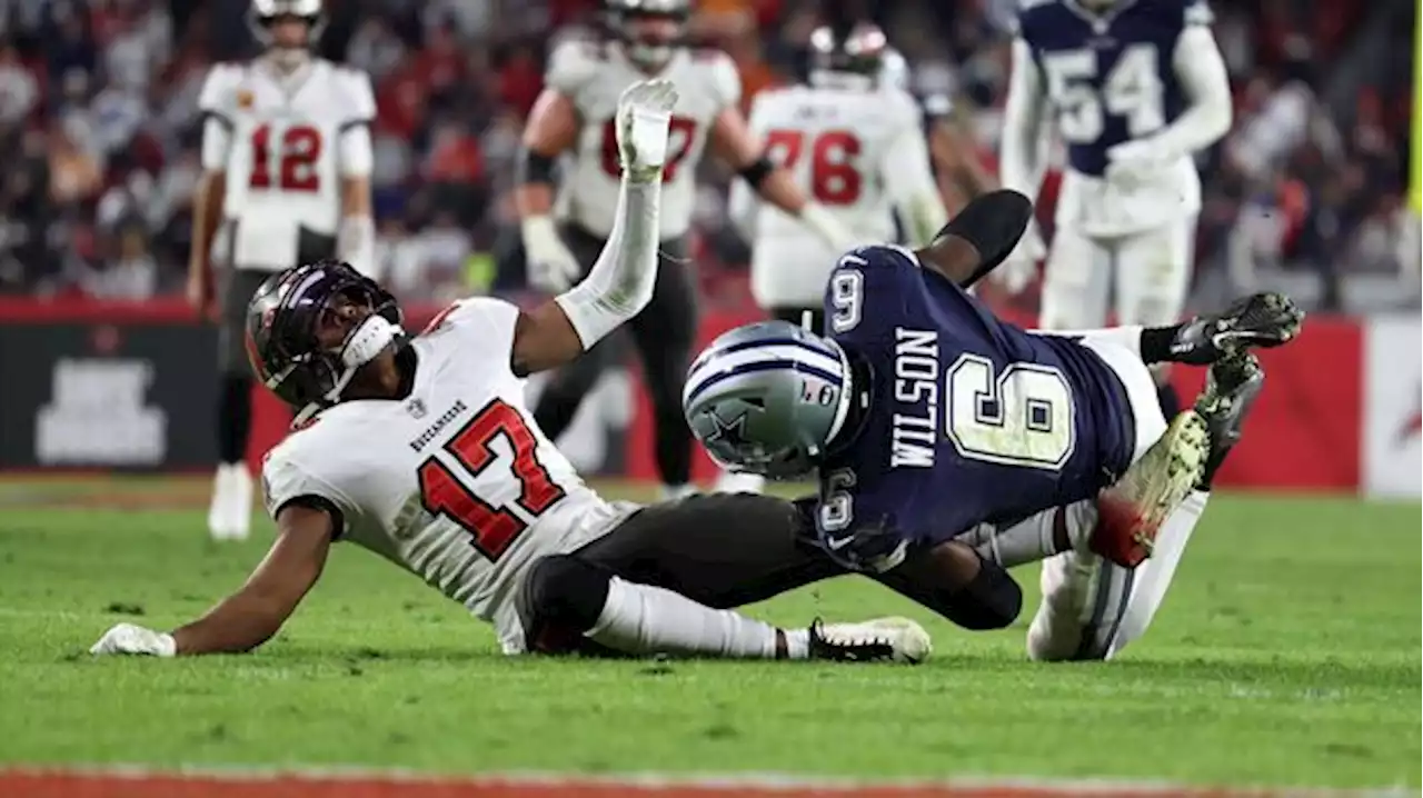 NFL - Injury Update zu den NFL-Playoffs 2023: Russell Gage nach Horrorverletzung ins Krankenhaus