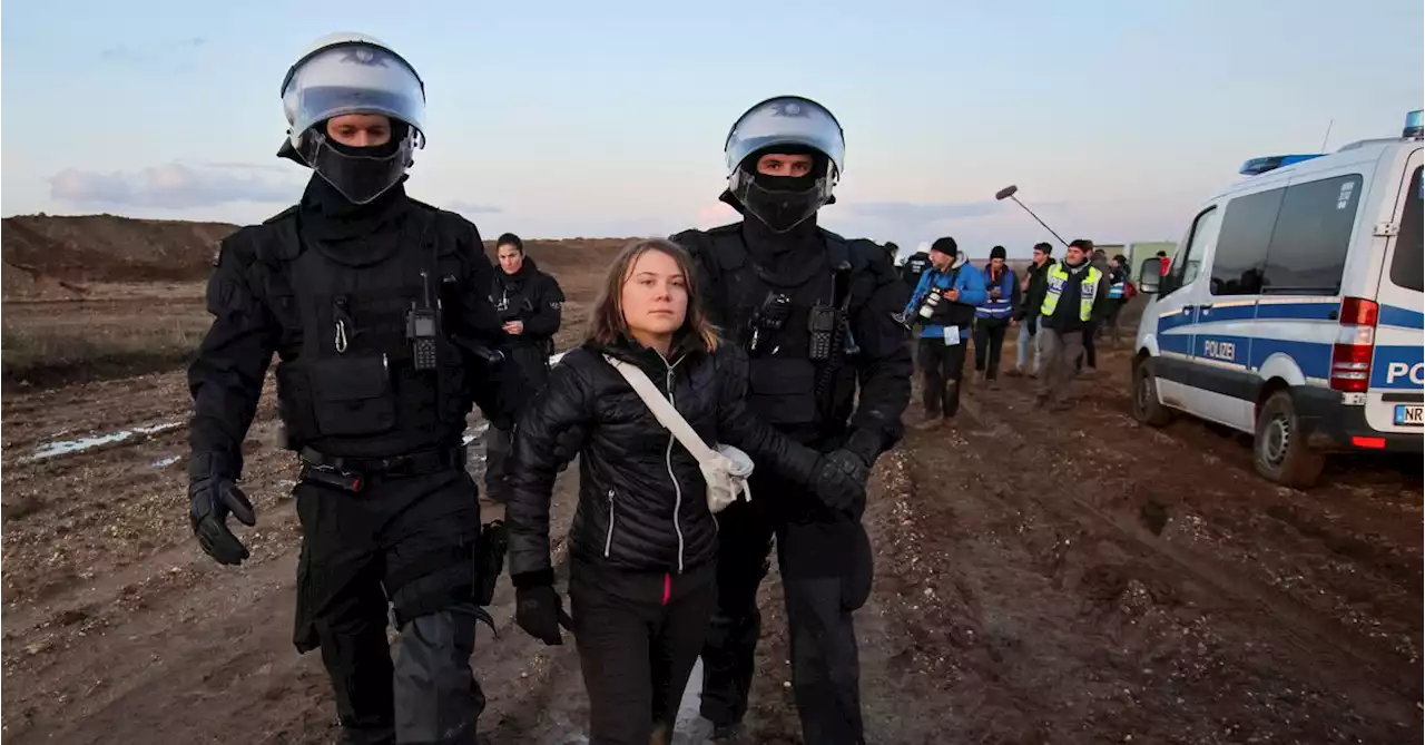 German police detain Greta Thunberg in German coal village protests