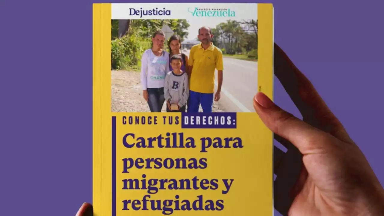 Descargue la cartilla sobre los derechos de las personas migrantes y refugiadas