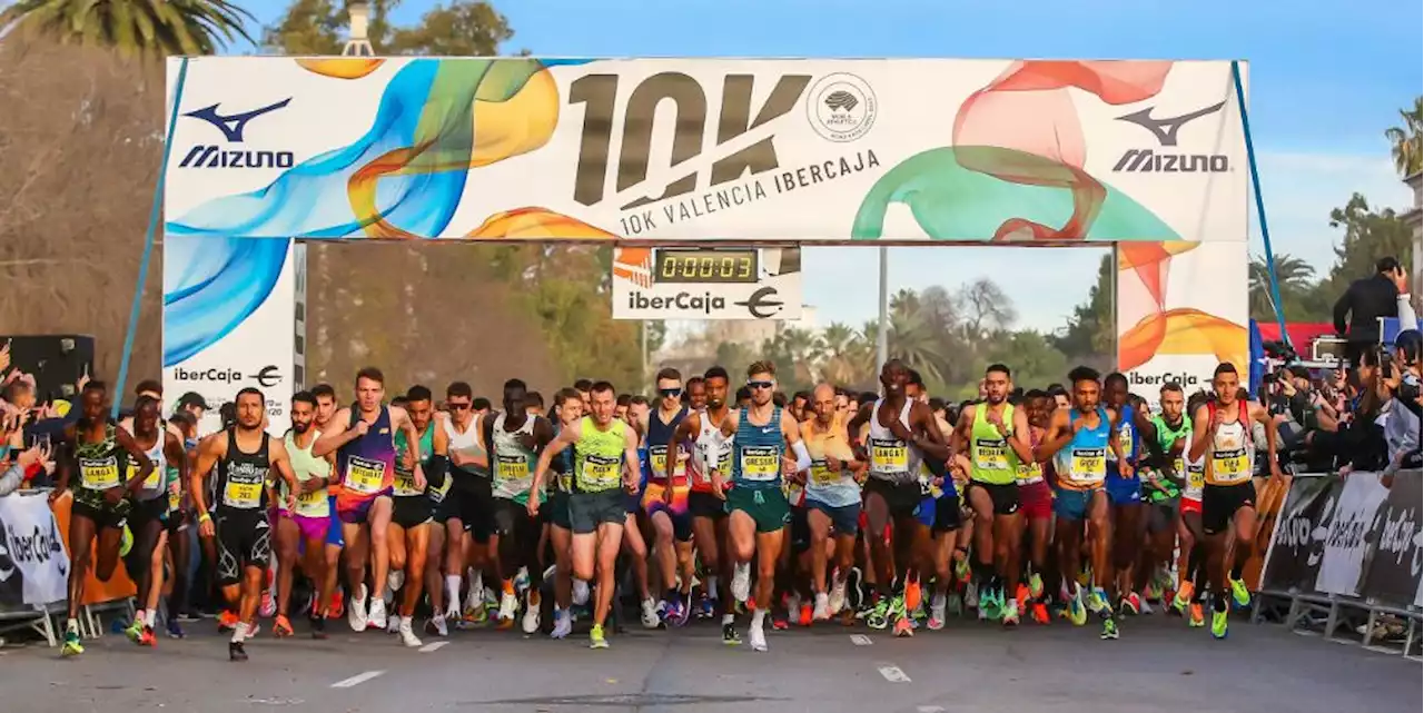 A Pile-up at the Valencia 10K Start Causes Chaos