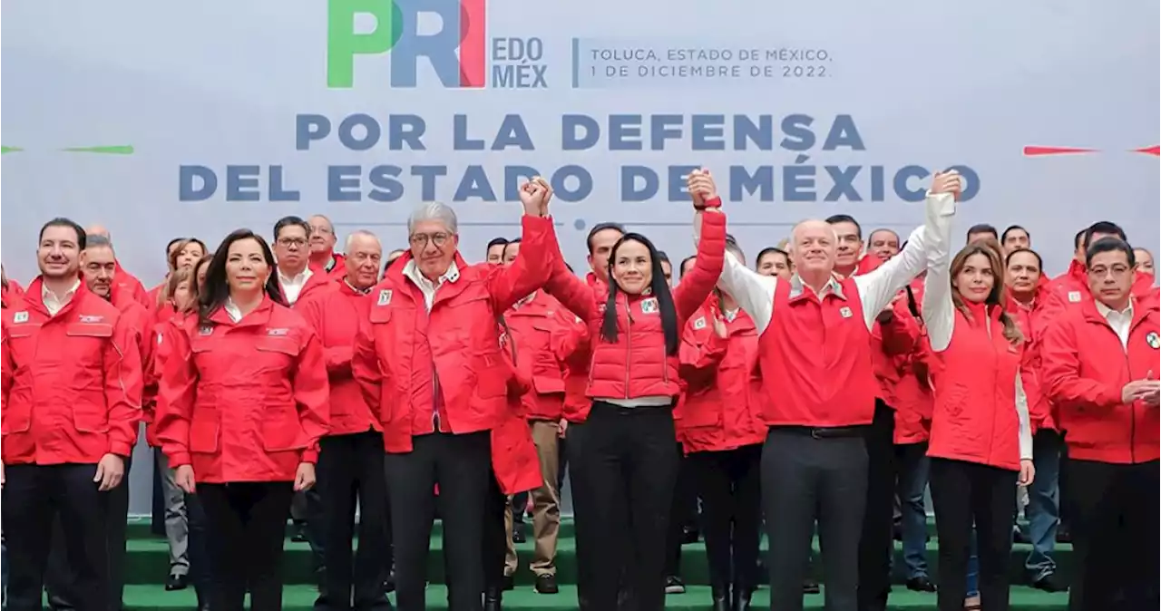 Alejandra del Moral se registra como precandidata del PRI a la gubernatura del Edomex