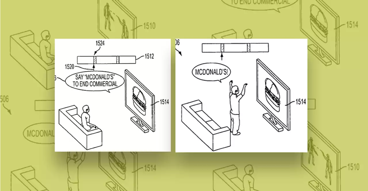 Does a Sony Patent Propose Viewers Skip Commercials by Yelling Brand Names at TV?