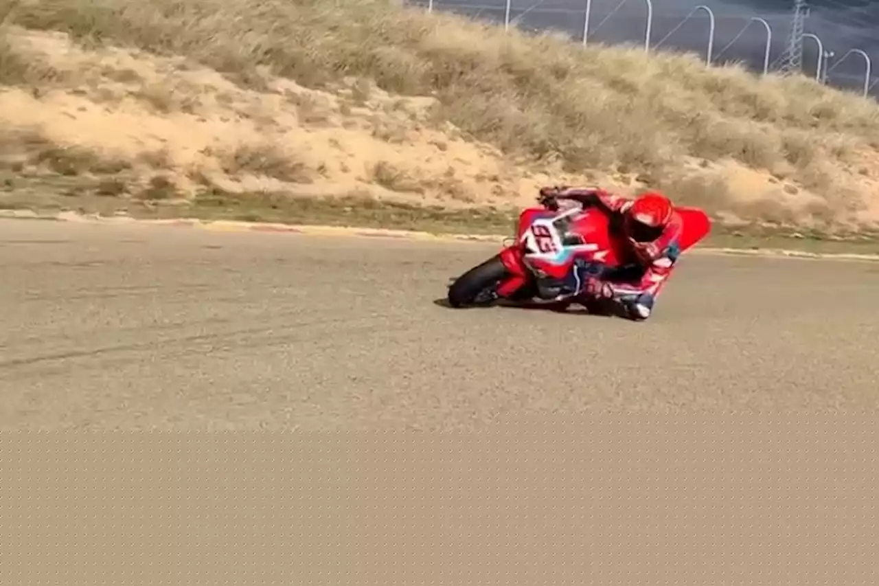 Marc Márquez (Honda): Private Session in Aragón