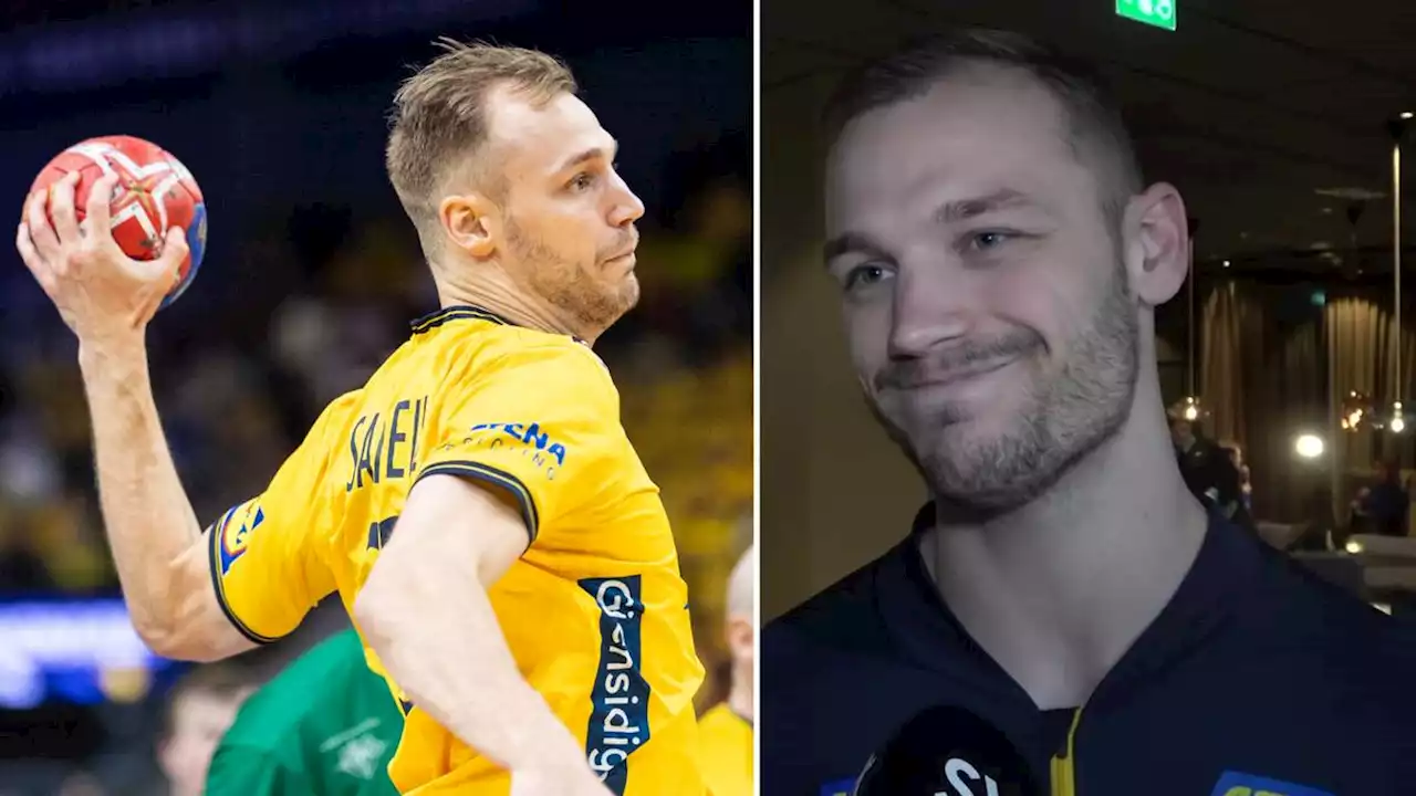 Handboll: Lukas Sandell kuggade tenta – mitt under VM