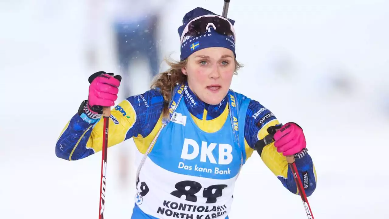 Skidskytte: Stina Nilsson nobbas igen – reserv till världscupen