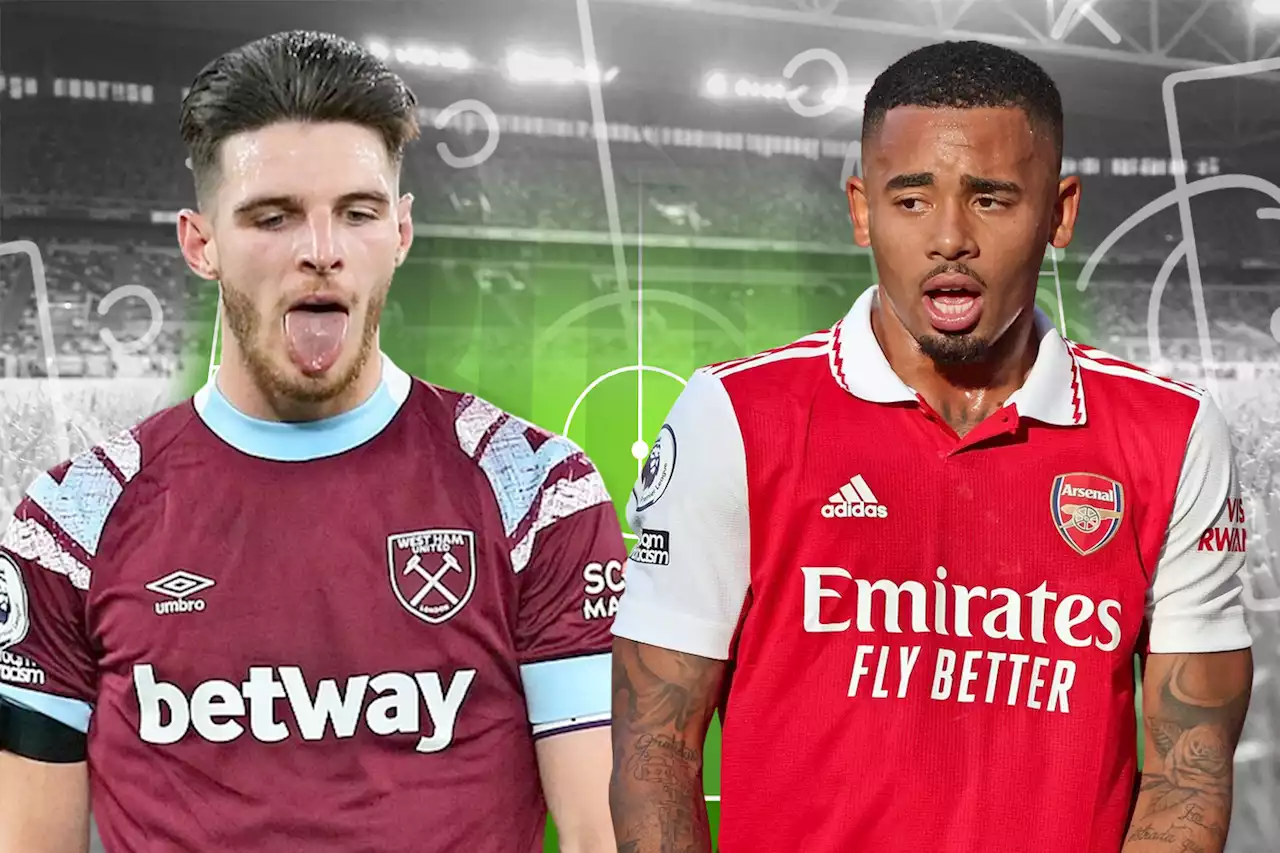 Rice signs from West Ham and Jesus leads line - How Arsenal could line up next season