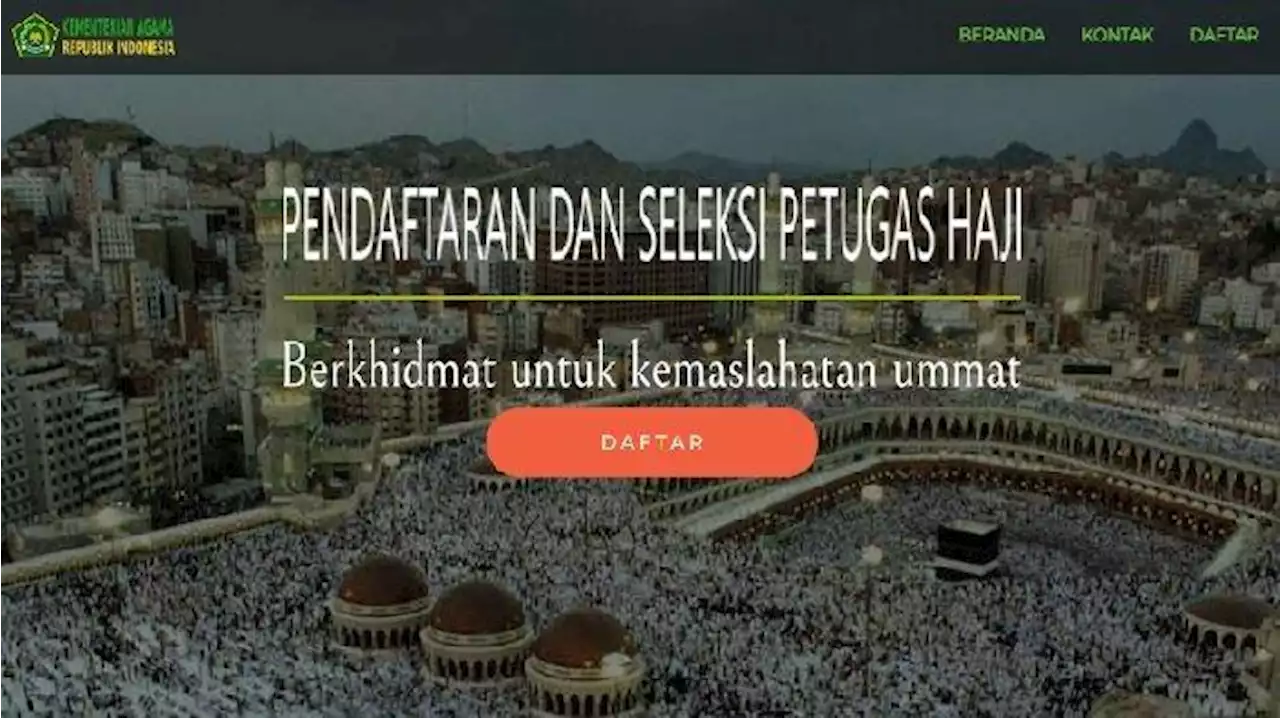 Seleksi Petugas Haji Diperpanjang hingga 20 Januari 2023, Ini Cara Daftar dan Syaratnya - Tribunnews.com