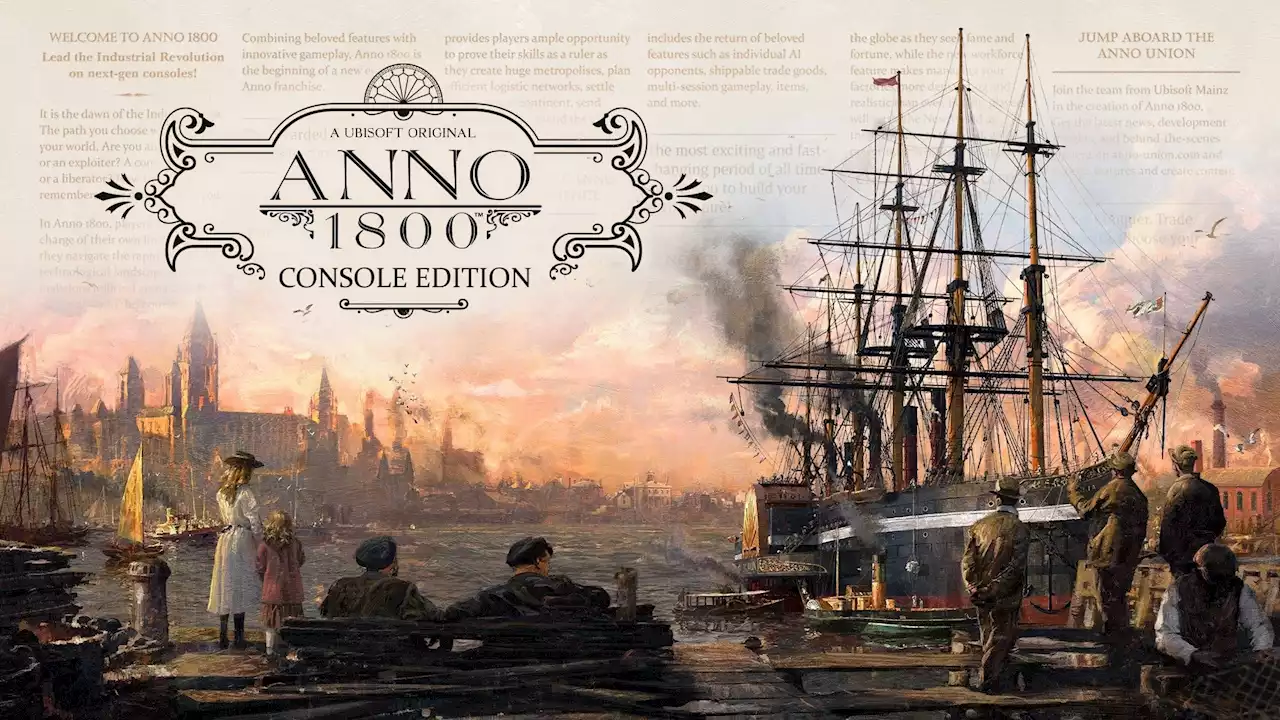 Anno 1800 Console Edition Xbox Series X|S release date set for March