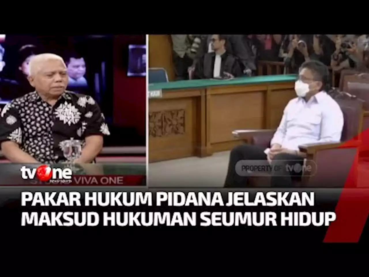 Pakar Hukum Pidana: Hukuman Seumur Hidup, Dipenjara Sampai Meninggal - tvOne