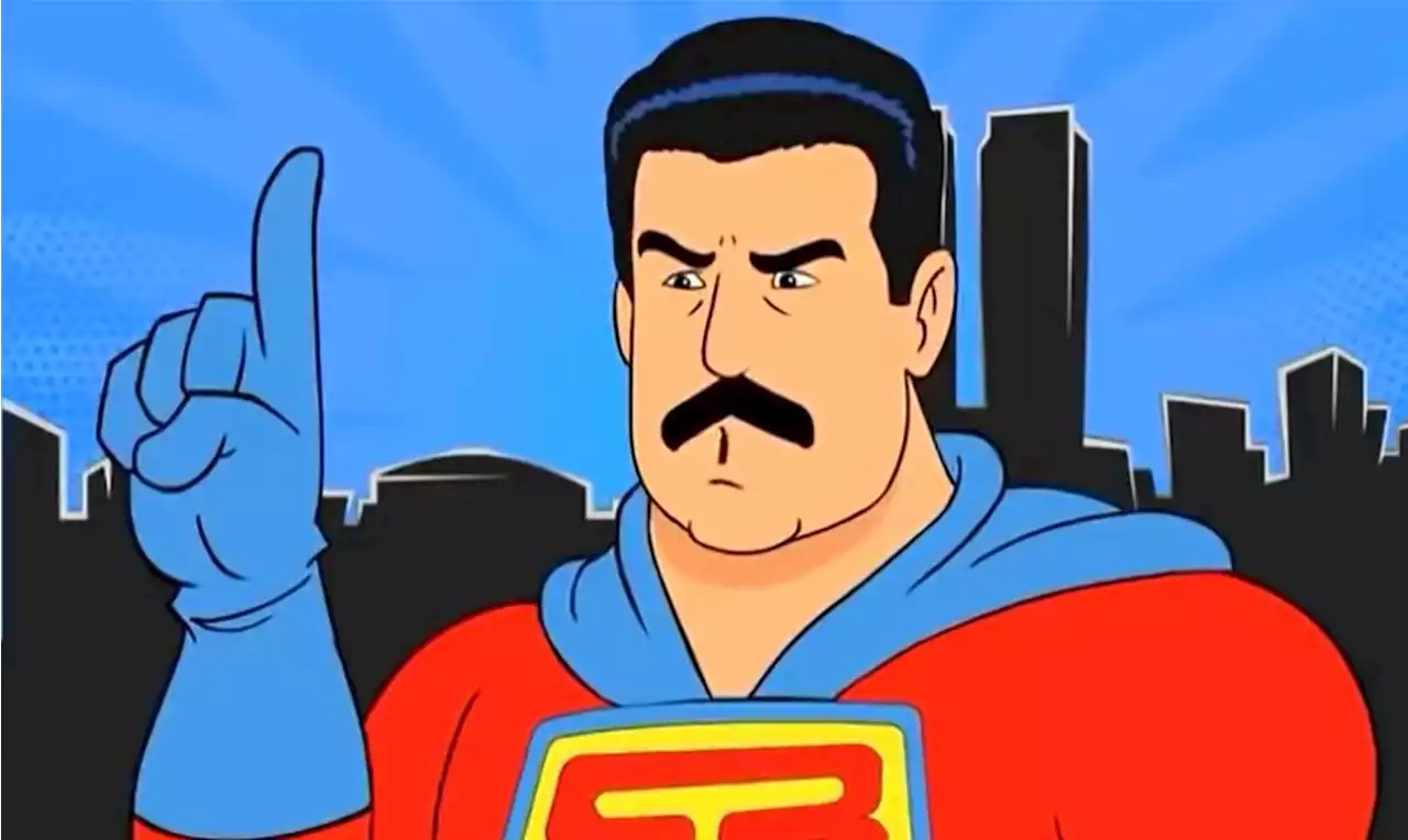 ¡Super bigotes!... el ‘Amlito’ venezolano inspirado en Nicolás Maduro que lucha contra ‘el imperialismo de EU’ (videos)