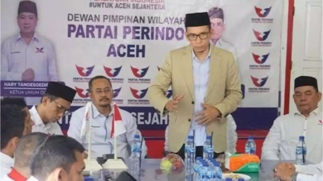 Ke Aceh, TGB Motivasi Pengurus Perindo Terus Solid Meraih Double Digit di Pemilu 2024