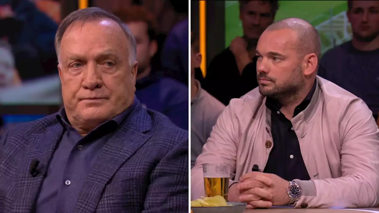 Advocaat ziet potentiële topcoach in Sneijder: ‘Hij zou het daar geweldig doen'