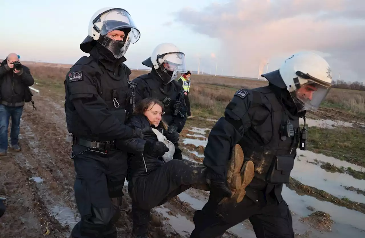 Greta Thunberg fue detenida por participar en protestas en Alemania