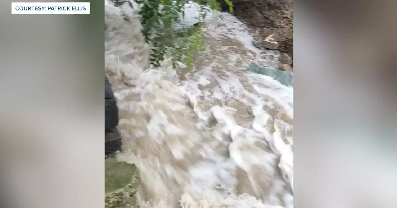 La Mesa homeowner sees flash floods in his backyard