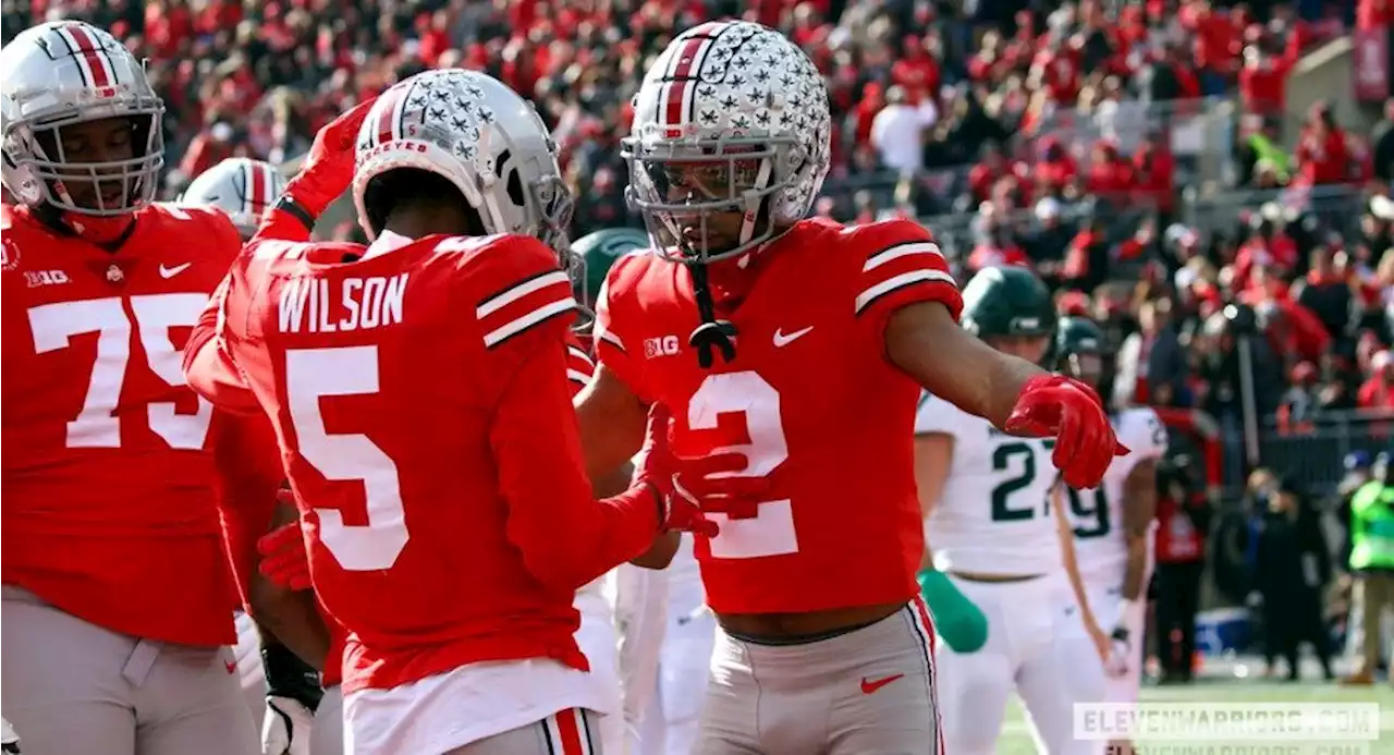 Former Ohio State Wide Receivers Chris Olave, Garrett Wilson Finalists for NFL Rookie of the Year