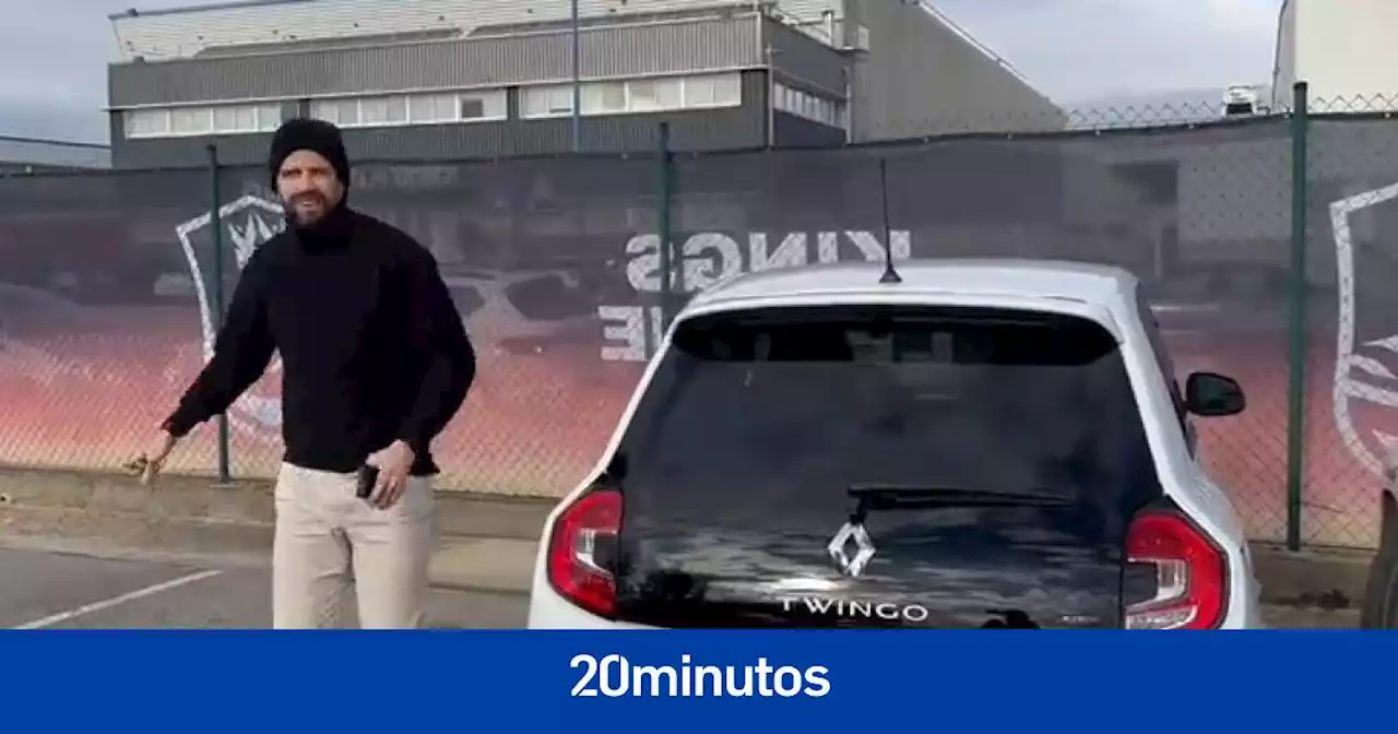 Renault confirma que Piqué les pidió prestado un Twingo para hacerse la foto tras la canción de Shakira: 'Para nosotros es publicidad gratis'