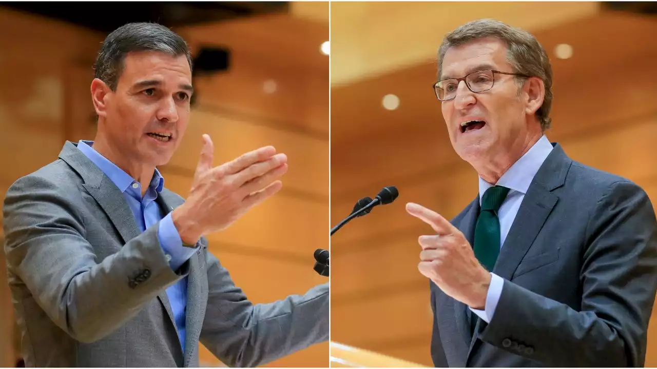 PSOE y PP se estancan y los de Sánchez se sitúan a 1,7 puntos de ventaja sobre los de Feijóo, según el CIS