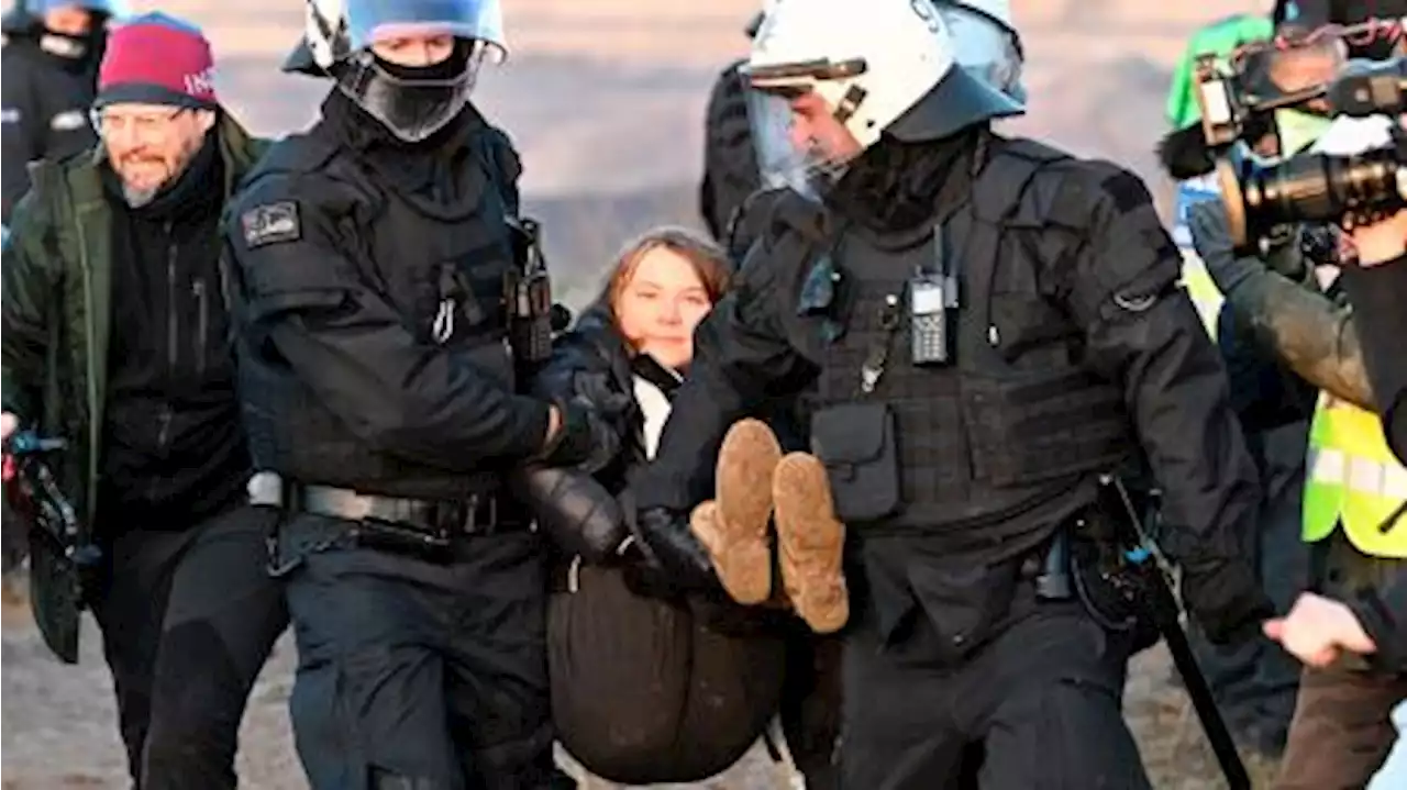 Detuvieron a Greta Thunberg en Alemania tras una protesta ecologista