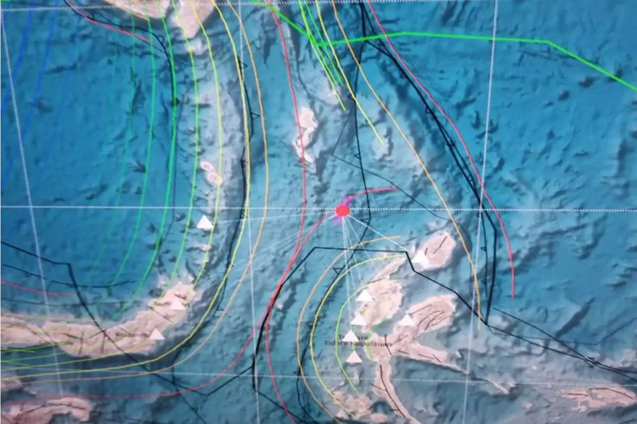 Gempa magnitudo 7,1 di Laut Maluku tidak berpotensi tsunami