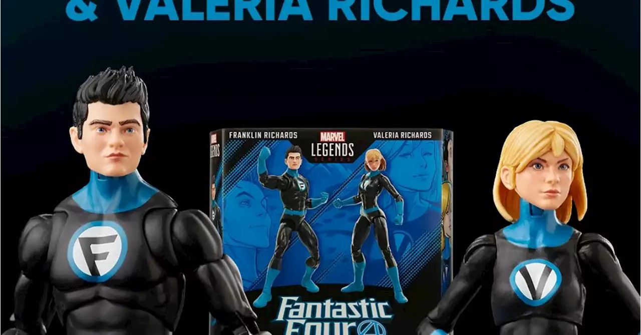 Marvel Legends Fantastic Four Franklin and Valeria 2-Pack Revealed