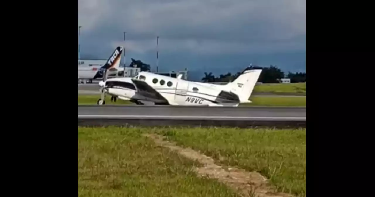 Aeronáutica Civil investigará incidente de avioneta en aeropuerto de Bucaramanga