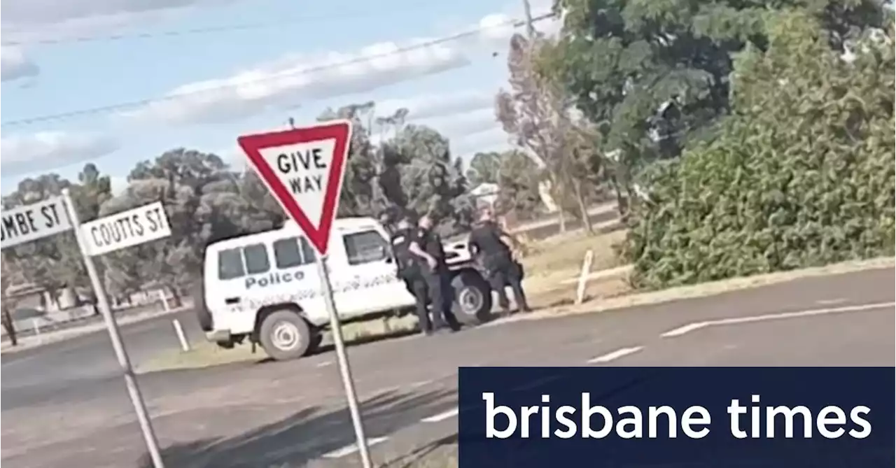 Police cordon off area in Tara after two officers shot at