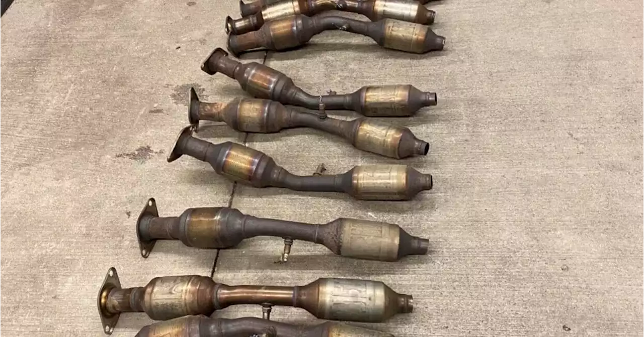 Santa Barbara County sheriffs arrest two suspects with 20 catalytic converters